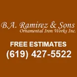 B.A. Ramirez & Sons Ornamental Iron Works, Inc