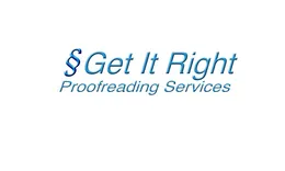 Get It Right Proofreading