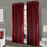 Crushed Velvet Curtains  - Imperial Rooms