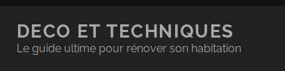 DECO ET TECHNIQUES