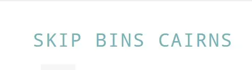 Skip Bins Cairns