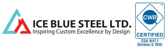 Ice Blue Steel Railings & Gates