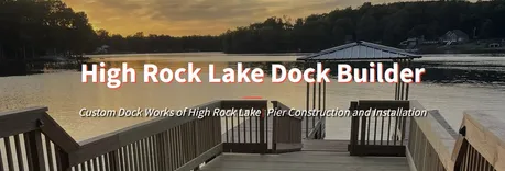 Dock builder high rock lake