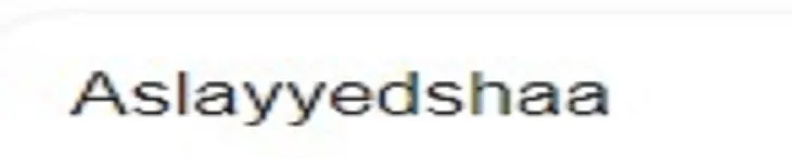 Aslayyedshaa