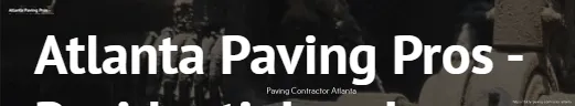 Atlanta Paving Pros