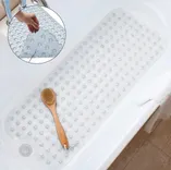 Non slip bathroom mat