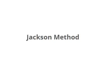 Jackson Method