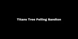 Titans Tree Felling Sandton