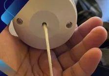 Bathroom pull cord replacement