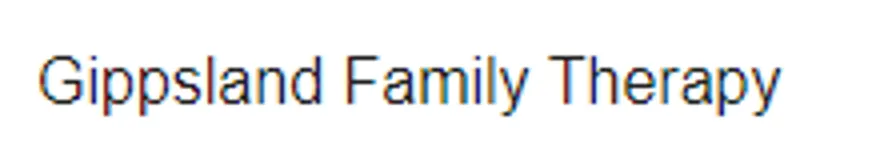 Gippsland Family Therapy