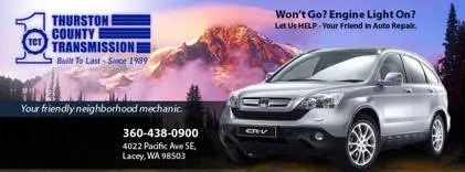 Thurston County Transmission Repair Shop