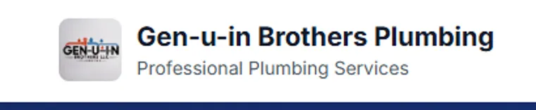 Gen-u-in Brothers Plumbing