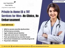We Treat ED In Your Home