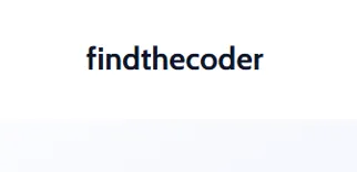 Findthecoder