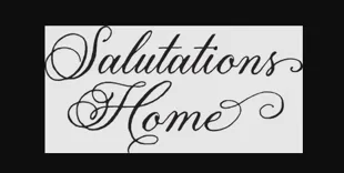 Salutations Home
