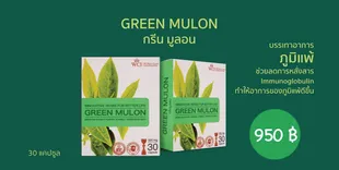 WCI GREEN MULON บรรเทาอาการภูมิแพ้ อากาศ ผิวหนัง ผลิตภัณฑ์เสริมอาหาร
