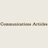 Communications Articles