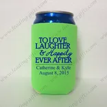 wedding cozy wedding decoration can cooler factory supplier neoprene can cooler 