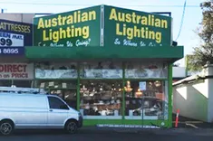 Australian lighting and fan