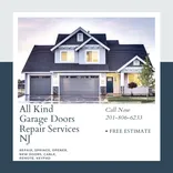 All Kinds Garage Doors Repair, install Spring & Opener Services NJ