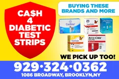 Sell Us Your Strips-Cash for Diabetic Test Strips