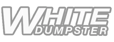 White Dumpster