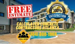 Calculated Concrete Contractors Atlanta