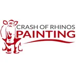 Crash of Rhinos Painting