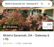 Motel 6 Savannah, GA Gateway & I-95