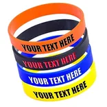 Custom Printed Silicone Wristbands and Tyvek Wristbands