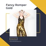 Fancy Romper Gold