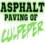 Asphalt Paving Of Culpeper