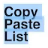 copypastelist