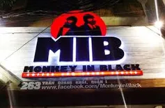 MONKEY IN BLACK COFFEE