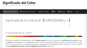 Significado de los Colores