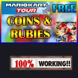 (%Mario Kart Tour%) Rubies and Coins Hack Cheats