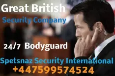 Spetsnaz Security International Fidel Matola - London UK Based VIP Close Protection Bodyguard Services