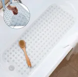 Non slip bathroom mat