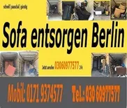 Sofa entsorgen am Freitag
