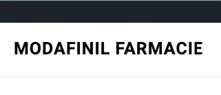 Modafinil Farmacie