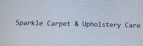 Sparkle Carpet & Upholstery Care