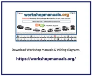 Workshop Manuals