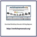 Workshop manuals