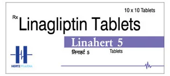 Manage Type 2 Diabetes Effectively with Linahert 5 Tablet (Linagliptin) | Hertz Pharma