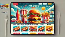Sonic Menu