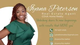 Iyana Peterson, COVA Home Realty