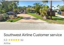 Southwest Airline Customer service