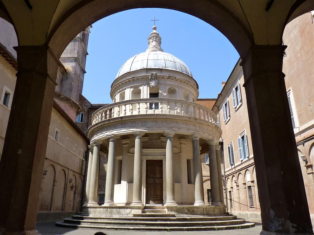 Roma, tempietto di San Pietro in Montorio